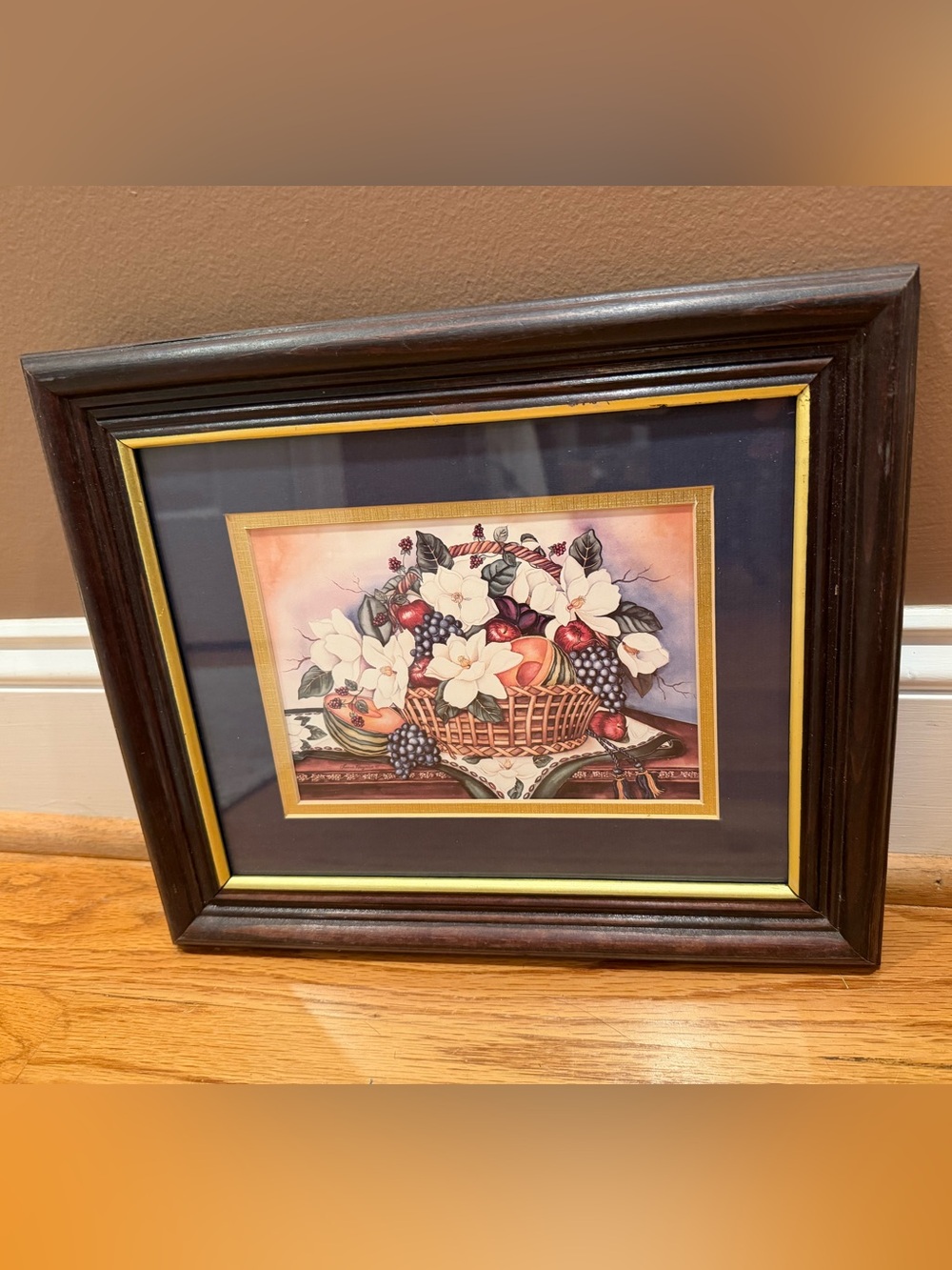Vintage Framed Still Life Art Print